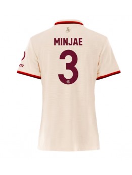 Bayern Munich Kim Min-jae #3 Zenski Rezervni Dres 2024-25 Kratak Rukavima